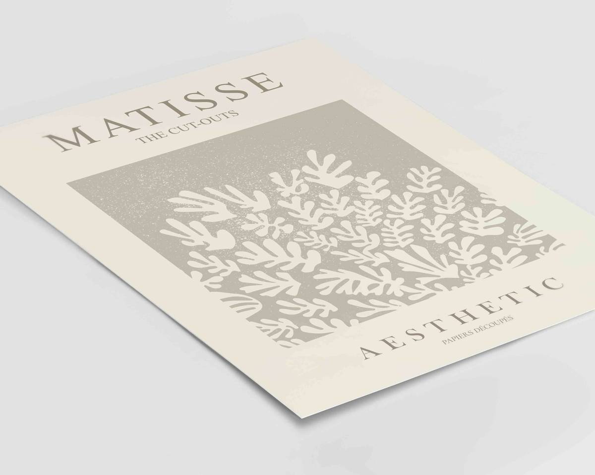 Matisse beige no 3 plakat